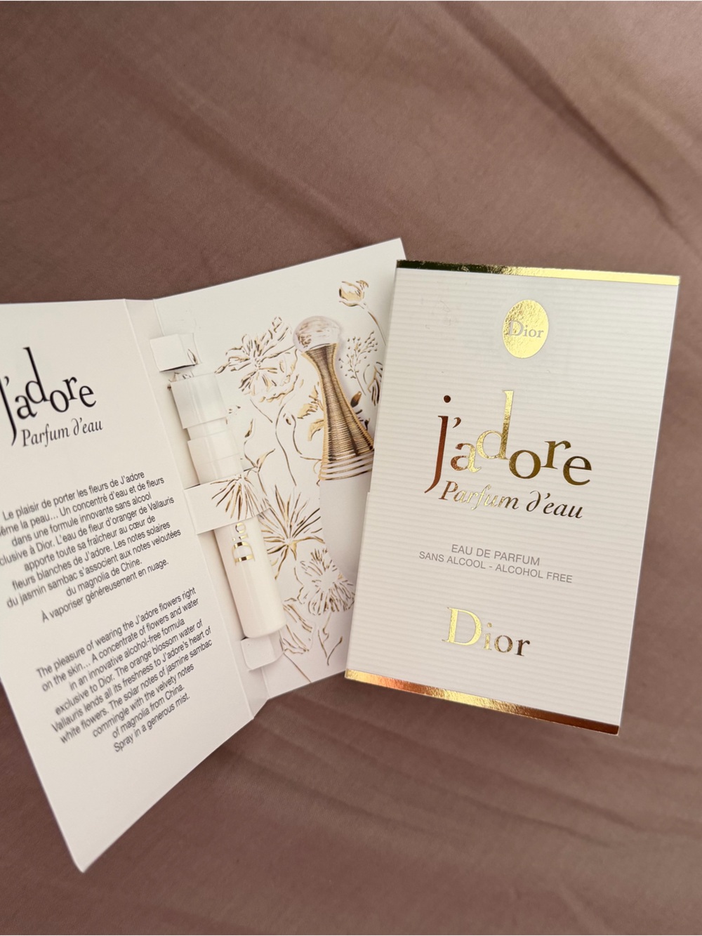 💖Dior J'adore d'eau Sample Set